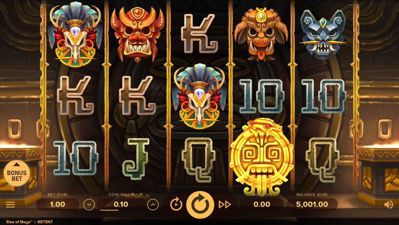 «Rise of Maya» — игровые автоматы казино Вулкан